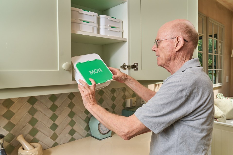 Wisely Well launched the box to help elderly people know what to eat during the week