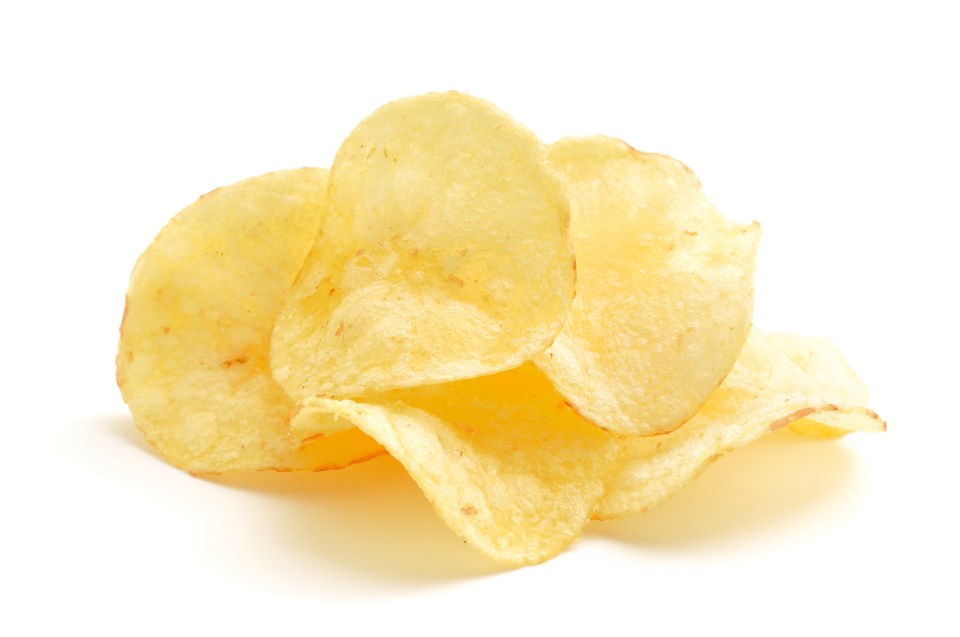 Crisps make your body hold onto water which it can try to rectify through sweating