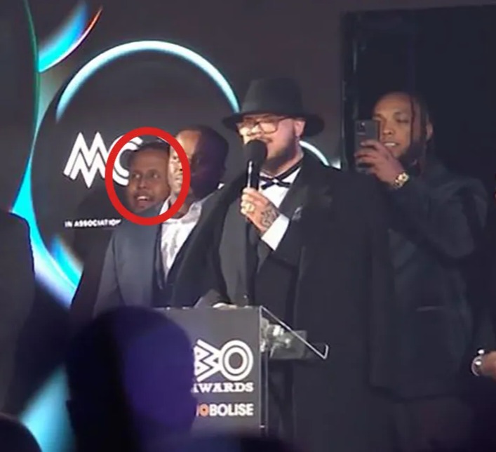 Qassim is friends with rapper Potter Payper - pictured here on the left on stage with him