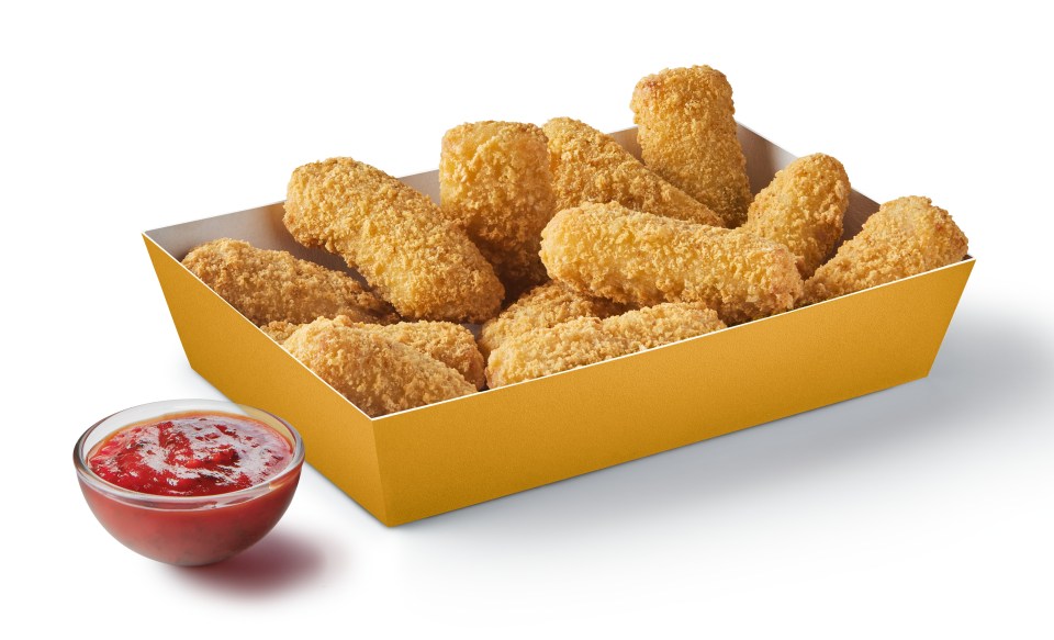 Cheesy Garlic Bread dippers will also be added and are bound to be a new favourite