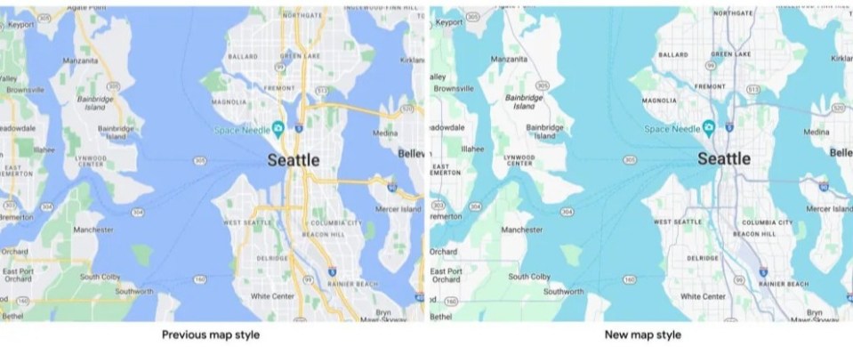 Google Maps’ controversial new colour scheme is coming to third-party apps