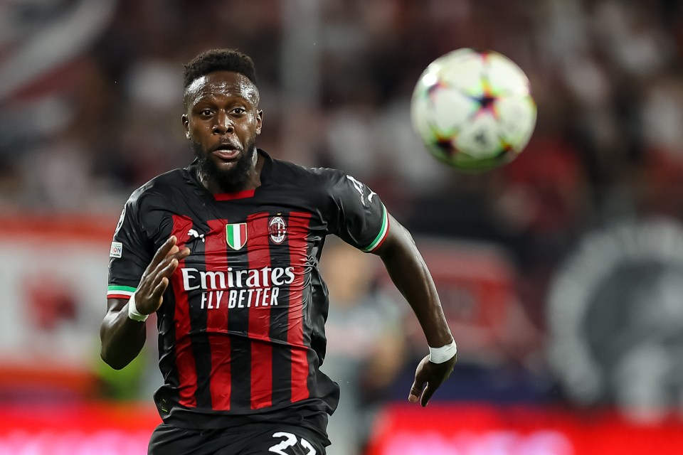 He says Divock Origi is no longer part of AC Milan's plans