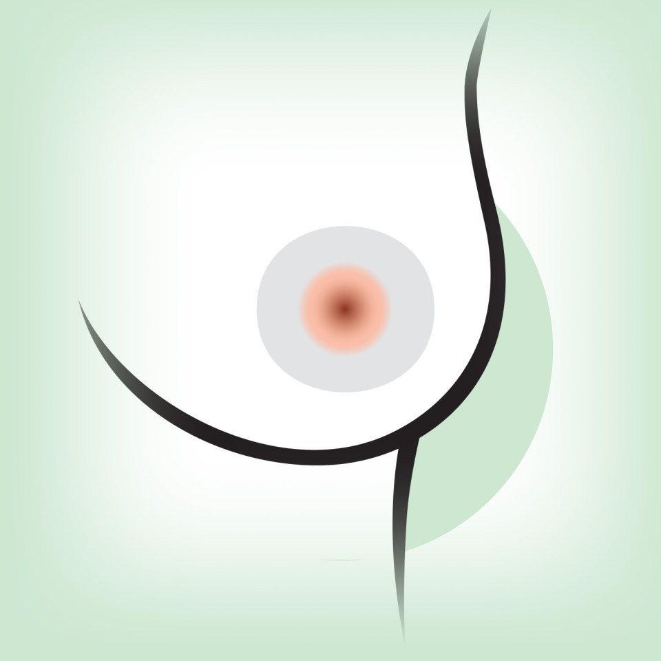 Although quite rare, inverted nipples are typically not something to worry about