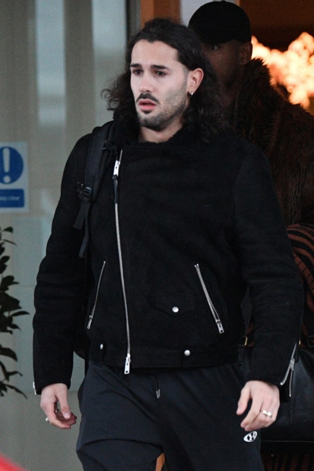 BLACKPOOL, ENGLAND - NOVEMBER 18: Graziano Di Prima heading to Strictly Come Dancing rehearsals for Blackpool week episode of the show on November 18, 2022 in Blackpool, England. (Photo by GC Images/GC Images)