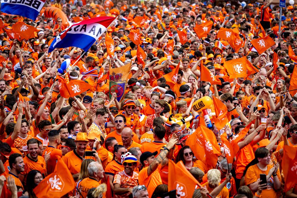 Netherlands fans have taken Germany by storm