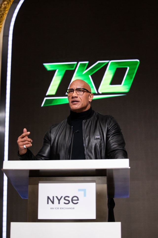 Dwayne “The Rock” Johnson joined the board of TKO in January 2024