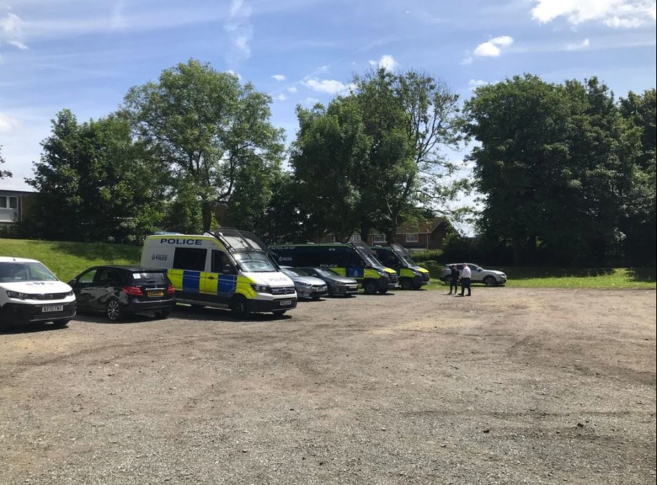 Today, specialist teams with cadaver dogs were deployed to Buile Hill Park in connection with the investigation