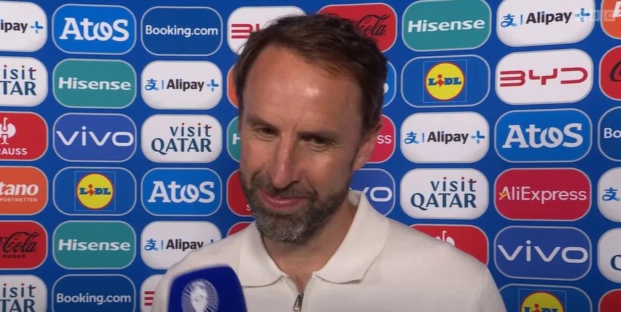 Gareth Southgate brilliantly reacted to England’s penalty victory over Switzerland