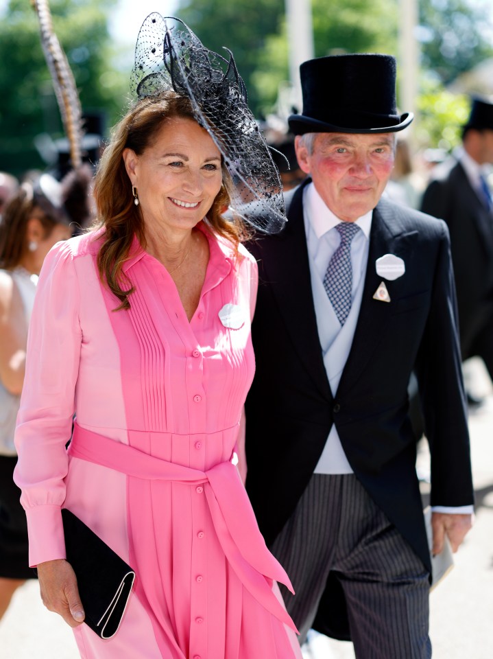 Michael and Carole Middleton will likely be on hand for family activities