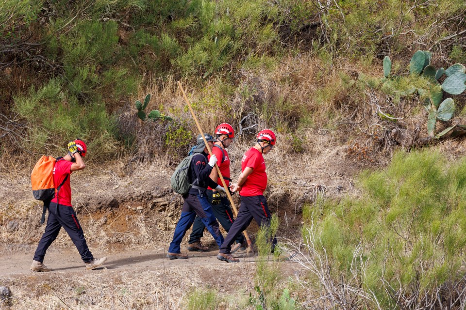 a man in a red shirt with the word rescue on it