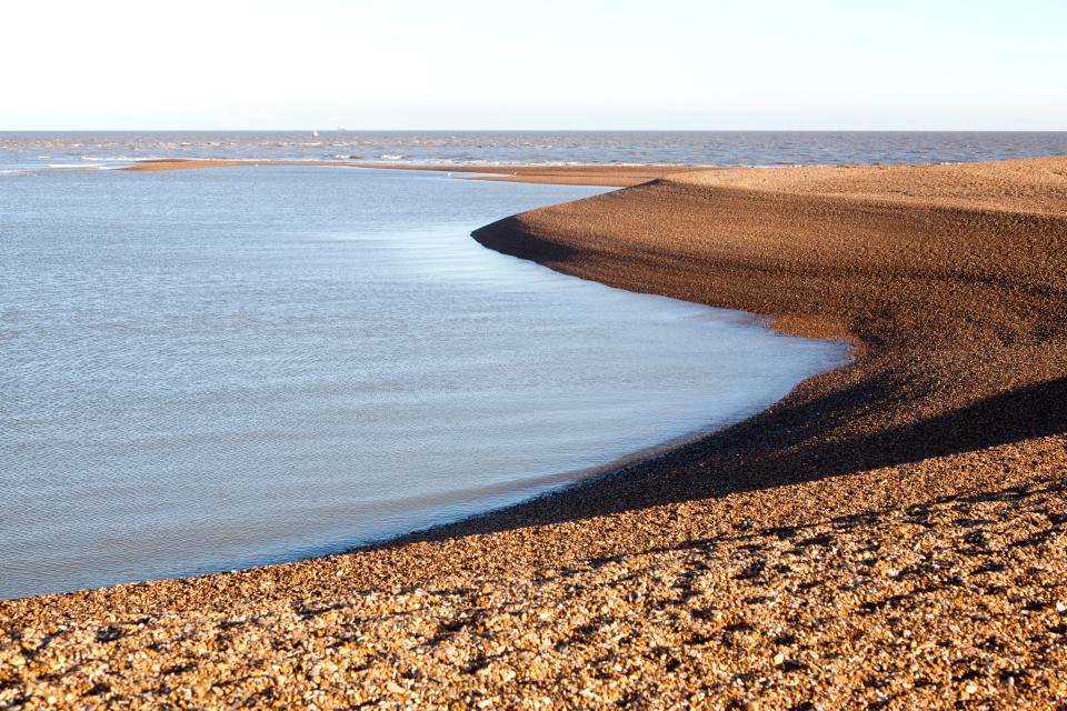 Shingle Street Beach is a 39-minute drive from Ipswich