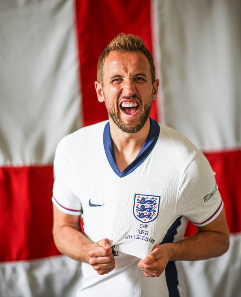 Harry Kane is hoping to lead England to their first Euros trophy