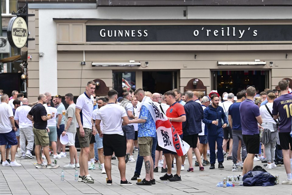 England will play Switzerland in the German city