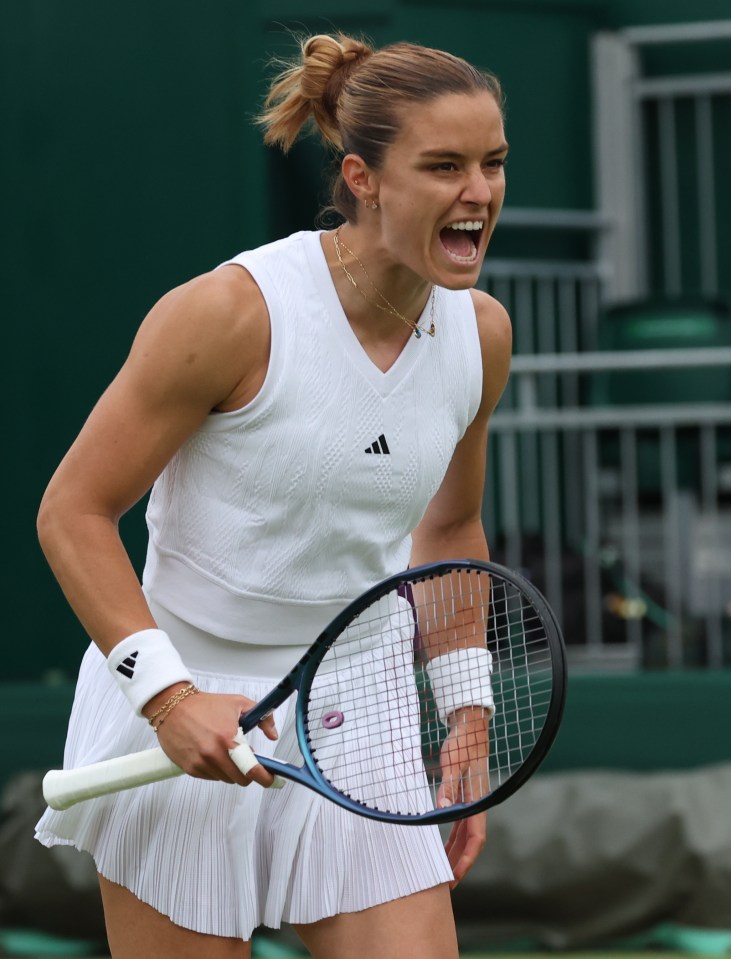 Sakkari, 28, is yet to drop a set at this year’s Championships