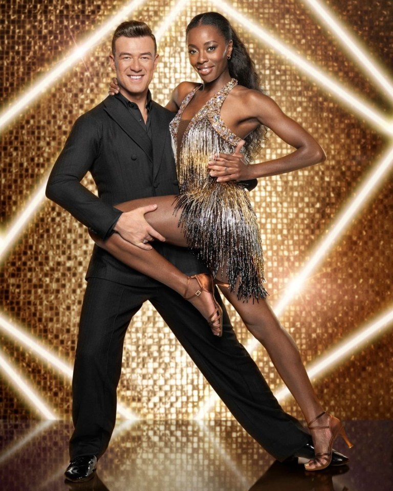 AJ Odudu was forced to drop out of the Strictly final just days before