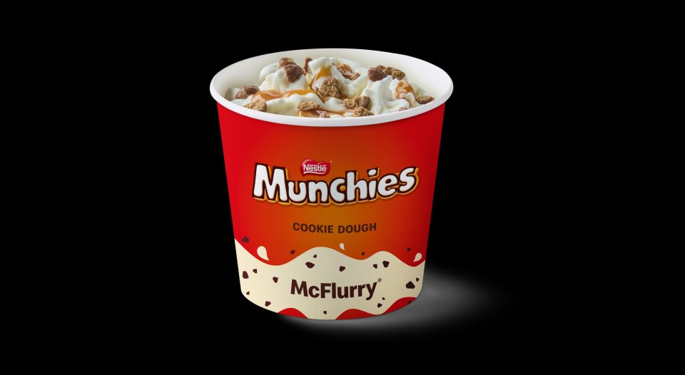 The Munchies McFlurry will be arriving at McDonald's for the first time