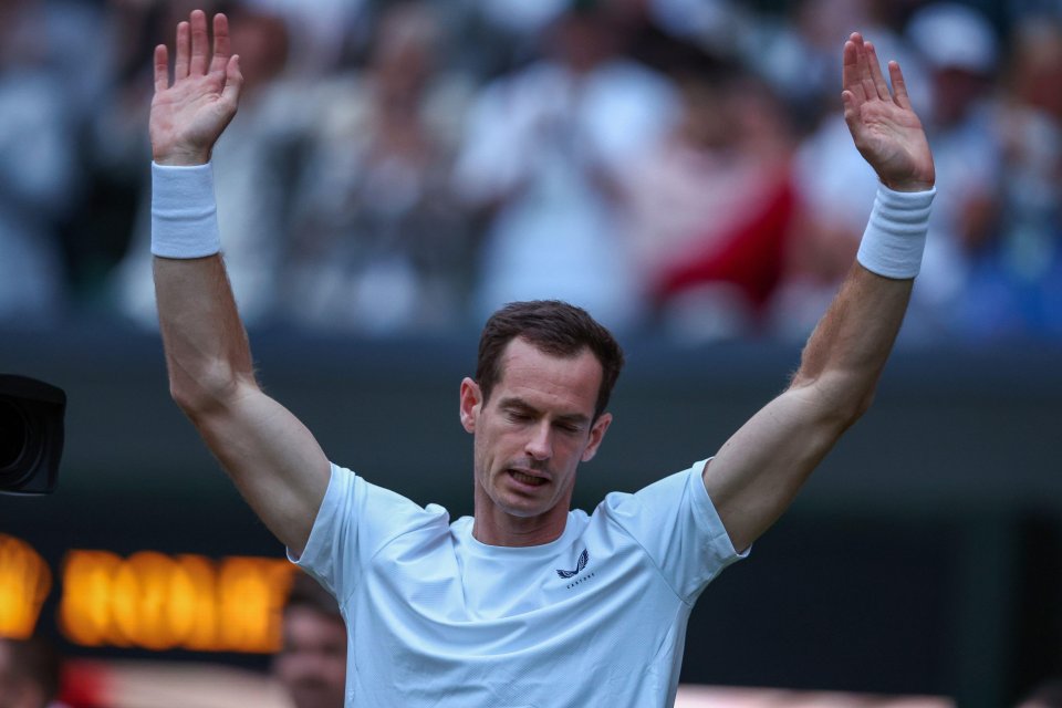 Andy Murray was given an emotional Centre Court send-off last week