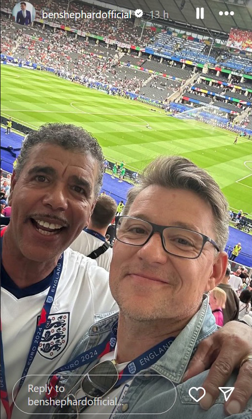 He was in Berlin the night before for England’s Euro 2024 final with Spain