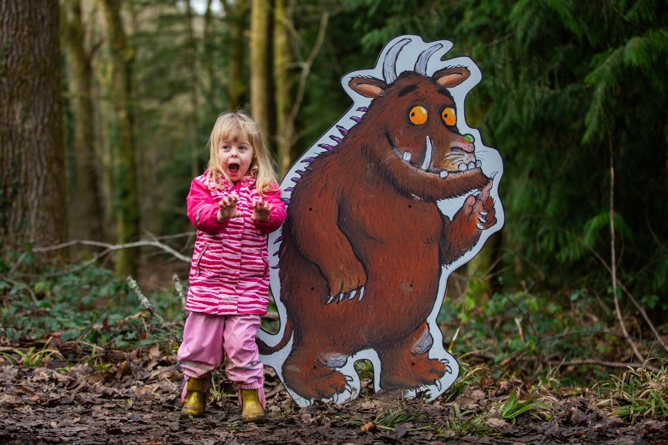 Try a Gruffalo trail in the deep dark wood