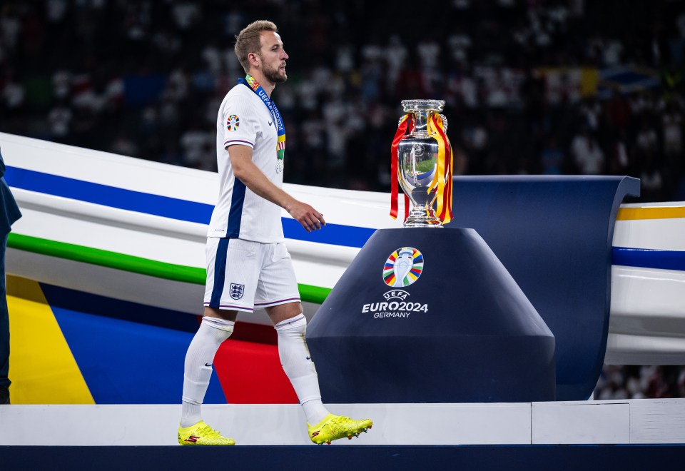 Harry Kane suffered yet more final disappointment against Spain on Sunday night