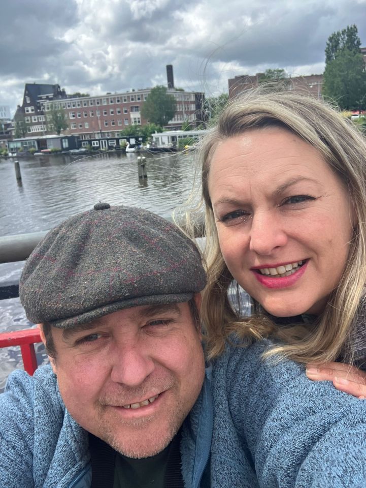 She and her partner Paul recently enjoyed a break to Amsterdam