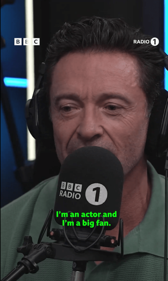 Jackman said he was a 'big fan' of Mullin