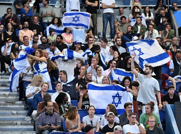 Israel fans were urged by the Israeli government to be extra careful at the Olympics