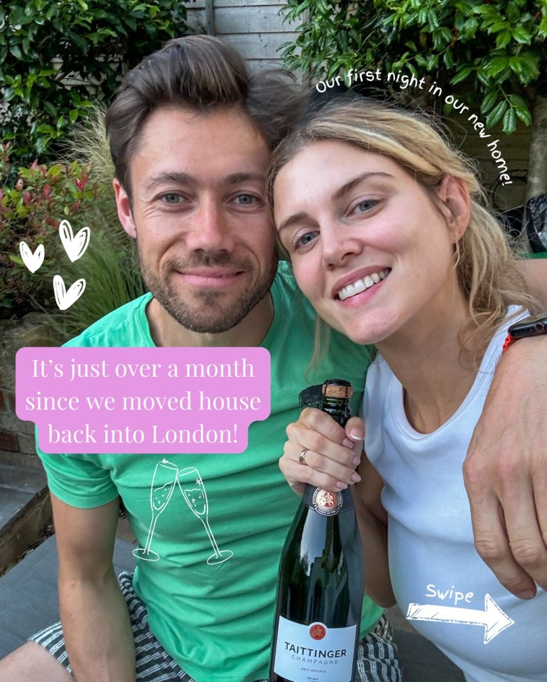 Ashley and her partner Tommy have been together since 2019