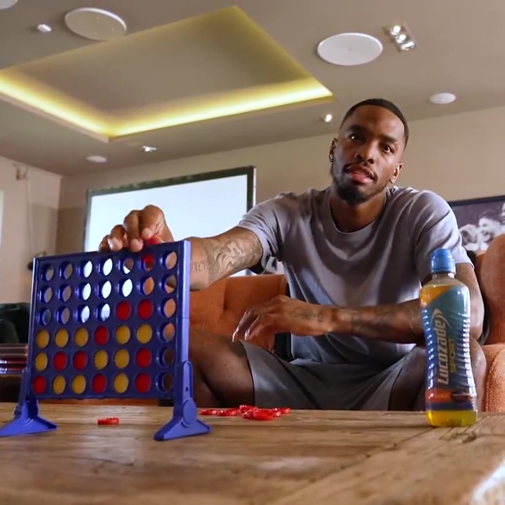 Ivan Toney was filmed playing Connect Four without looking for England's latest social media video