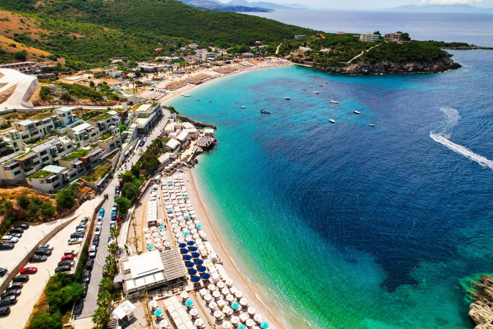 Named the 'next big Mediterranean hotspot for Brits', Albania is home to many 'perfect beaches with clear blue waters'