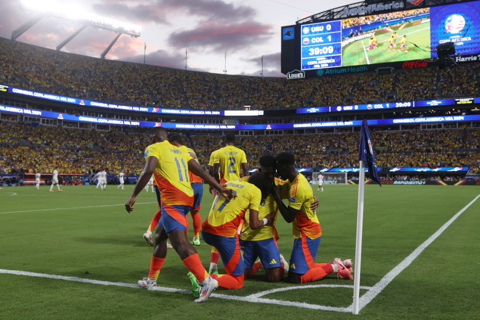 Colombia booked their place in the Copa America final with a 1-0 win over Uruguay