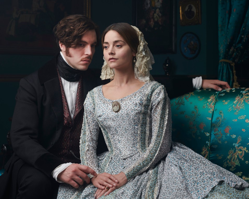 Jenna starred as young Queen Victoria where she admits that birth scenes were challenging