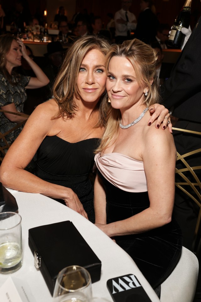 The two also worked together on Friends, with Reese guest starring as the sister of Jennifer's character, Rachel