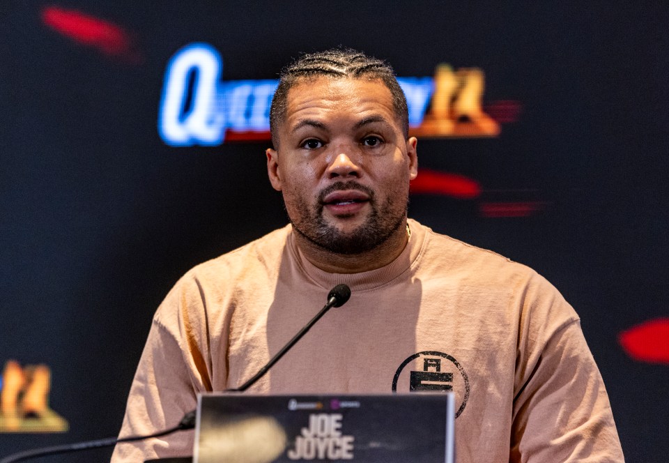 Joe Joyce is the 40-year-old's next opponent