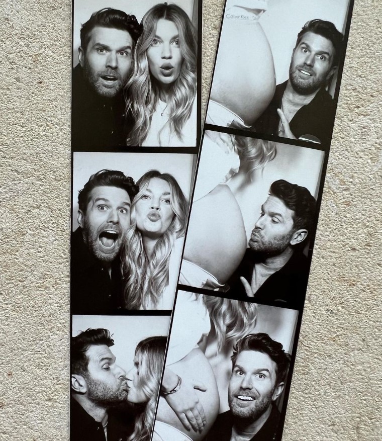 The couple’s Instagram snaps reveal Hannah is expecting Wilde