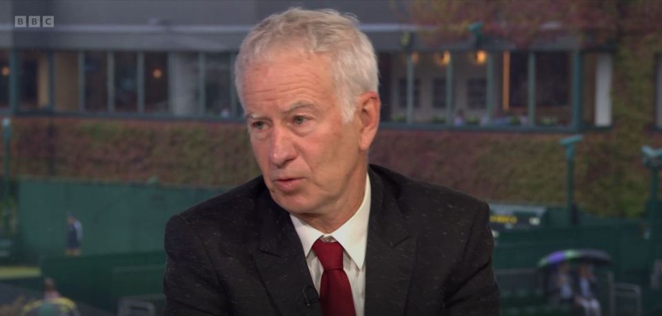 John McEnroe launched a defence of the Serbian star