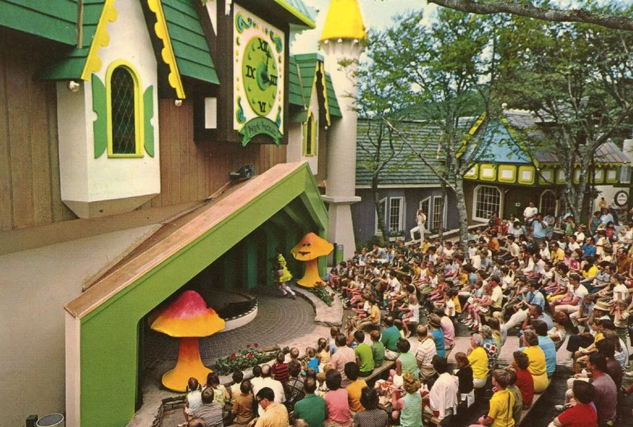 The park was a huge hit with children and parents decades ago