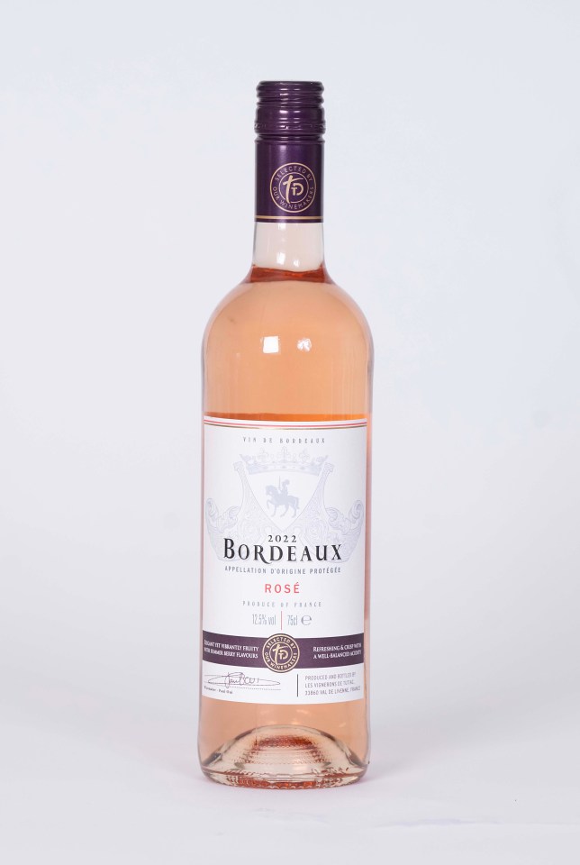 Taste the Difference 2022 Bordeaux Rose is a belter and scored full marks