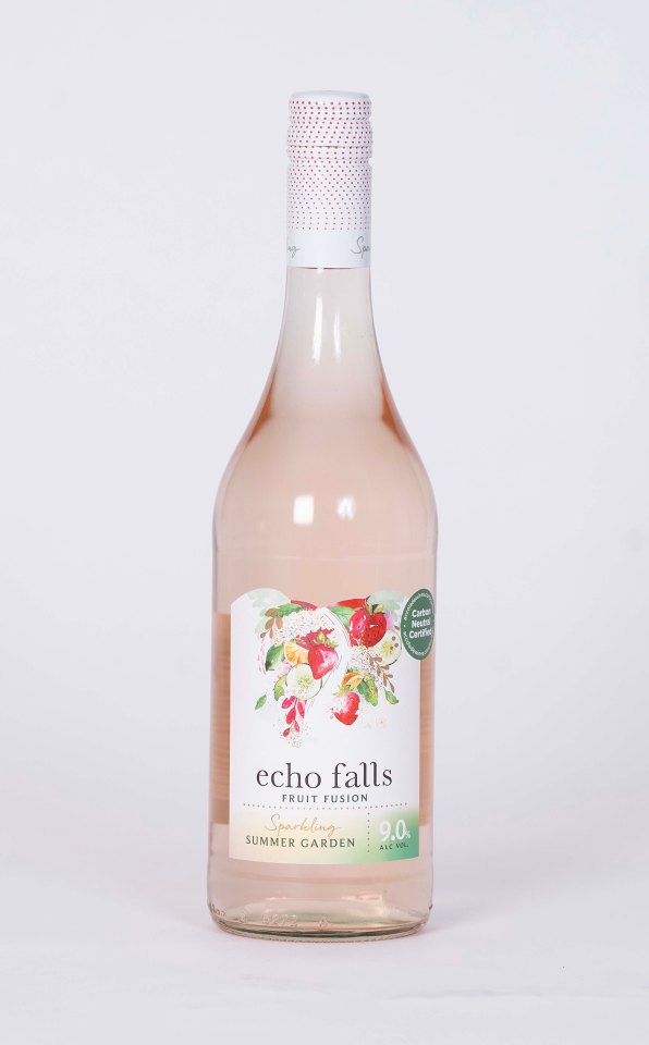 Echo Falls Fruit Fusion Summer Garden is a lightly sparkling summery booze