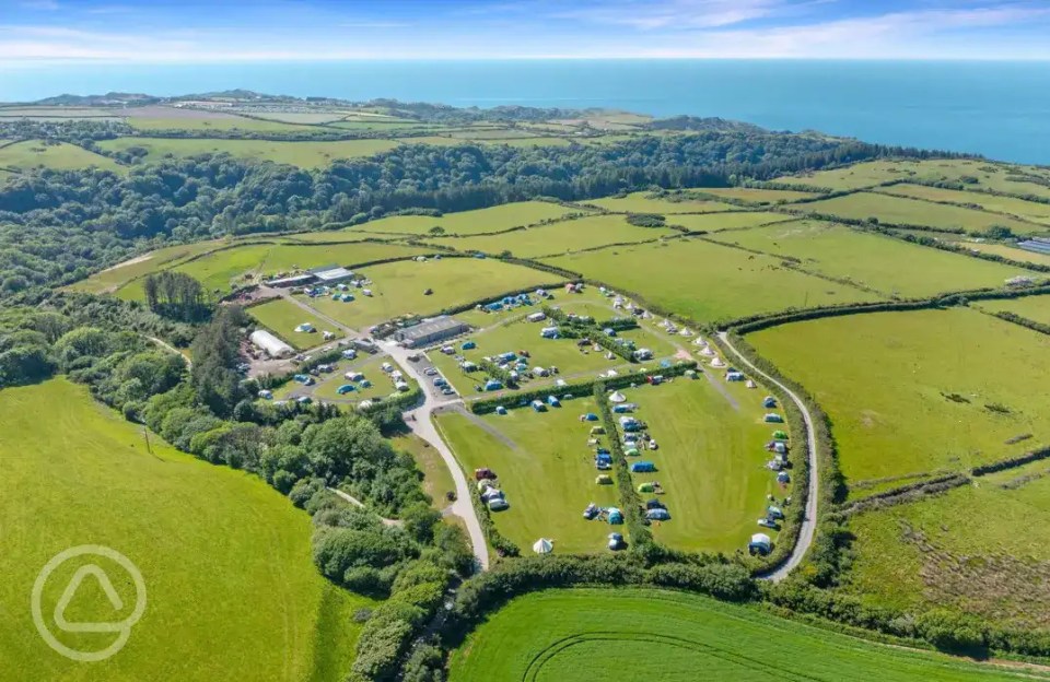 The campsites all featured in the annual 'outstanding sites' list