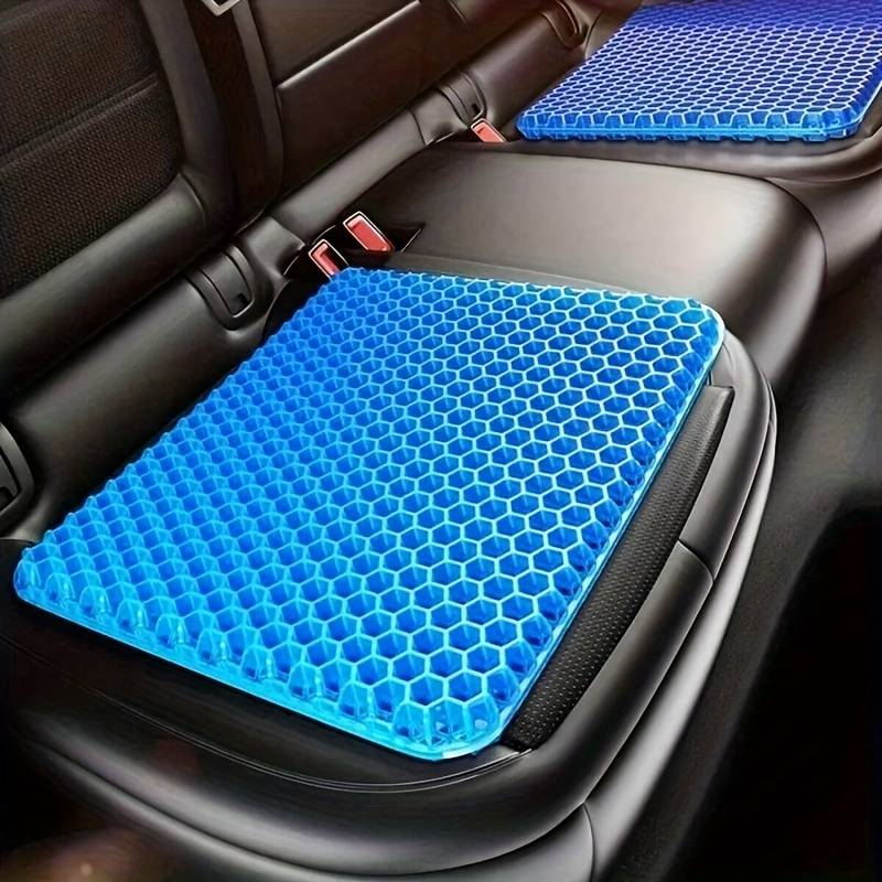 The cooling gel car seat cushion from Temu is a great addition to any car journey as the UK could face a number of heat waves