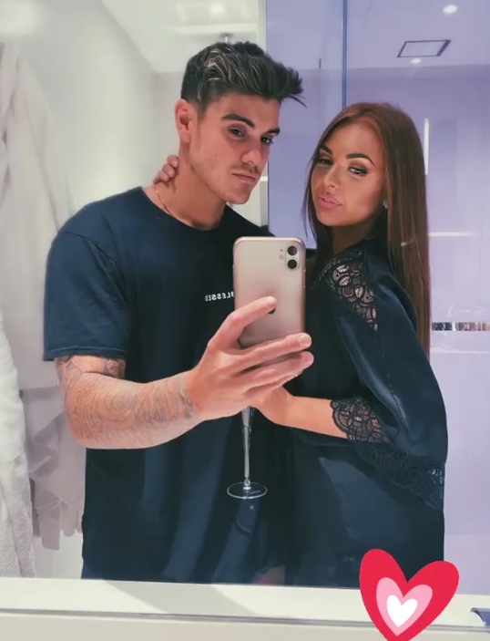 Luke Mabbot and Demi Jones went to war on social media