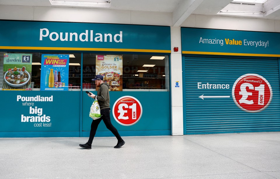 Poundland yesterday posted a 6.9 per cent slide in sales over the last three months, partly caused by supply chain disruptions