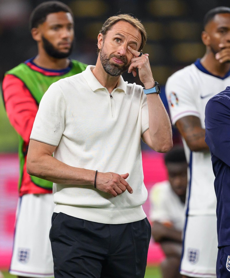 Southgate resigned following England’s loss to Spain in the Euros final