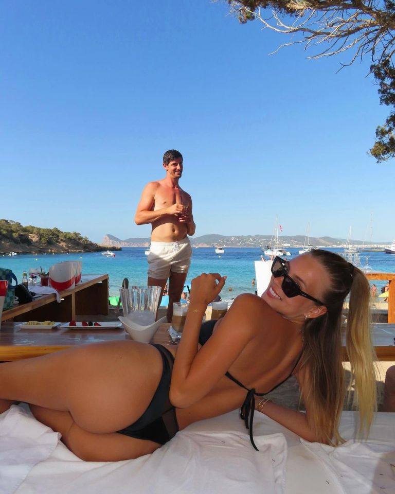 Thibaut Courtois' wife Mishel Gerzig took social media by storm once more