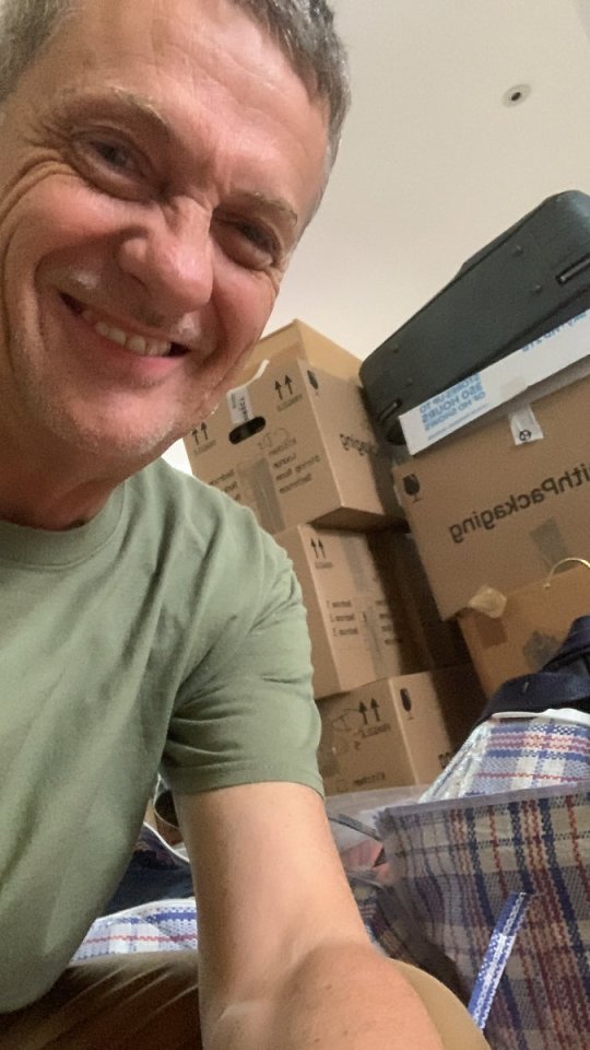 Matthew Wright's big moving day was unceremoniously halted with a trip to hospital