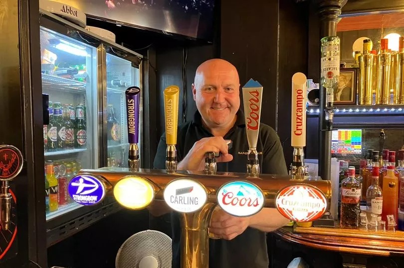 Lee had enough of lorry driving - it was time to run a pub for the people