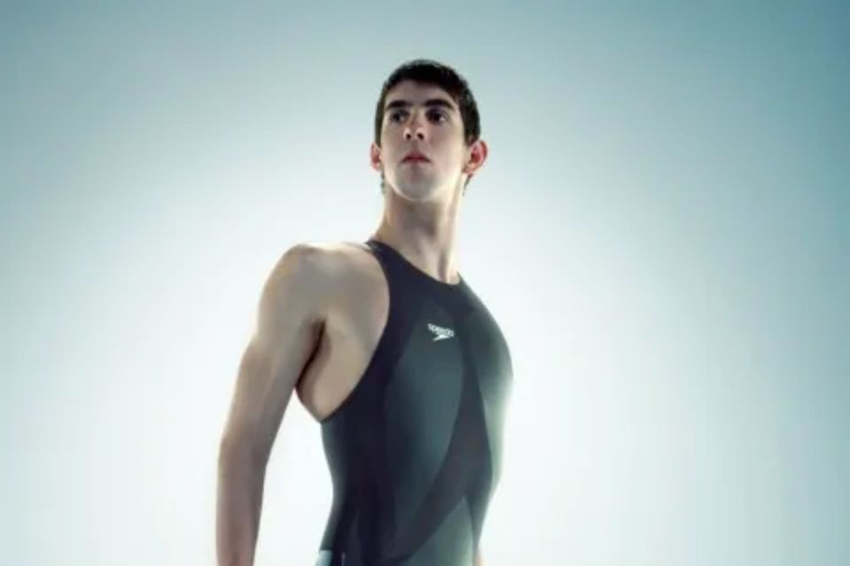 Michael Phelps went on to smash records while wearing the suit