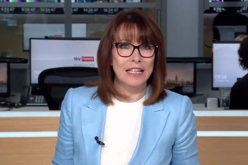 Kay has been an anchor for Sky News since the channel was founded