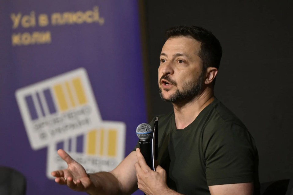 Volodymyr Zelenskyy has condemned Russian participation in the Olympics